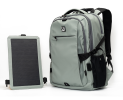 Solar power generation business backpack.  30L, 10W, 5V / 3A, 9V / 2A fast charging, 5000 mAh energy storage, YKK zipper, high-end waterproof, 210D po