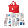 First Aid Essentials First Aid Kit, Red