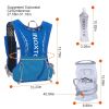 Sport Hydration Vest Running Backpack with 15oz 50oz Water Bladder Adjustable Strap Storage Bag for Trail Running Marathon Race Hiking