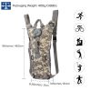 Tactical Hydration Pack 3L Water Bladder Adjustable Water Drink Backpack